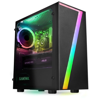 Refurbished Black Friday Deal Gaming PC Intel Quad Core i5 8GB 240GB SSD 2GB GT730 