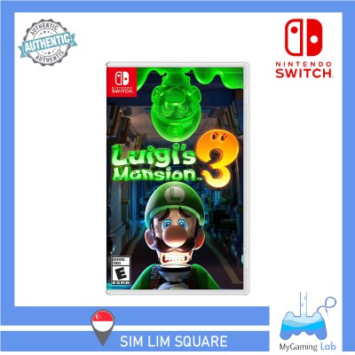 [SG]任天堂Switch游戏《路易吉公馆3》（MDE-US）